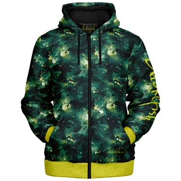 Chokefish™ Microfleece Zip-Up Hoodie Camouflage-022B
